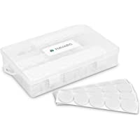Navaris almohadillas de fieltro adhesivas para muebles - set de 215 almohadillas para protección del suelo - protectores…